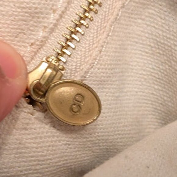 ⬇️PD⬇️DIOR Saddle Bag Oblique Embroidery w/ Dior Strap - Picture 12 of 14